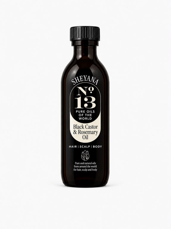 Sheyana Pure Oil Of the World  N0.13 Black Castor Rosemary oil For Hair and Skin 100ml