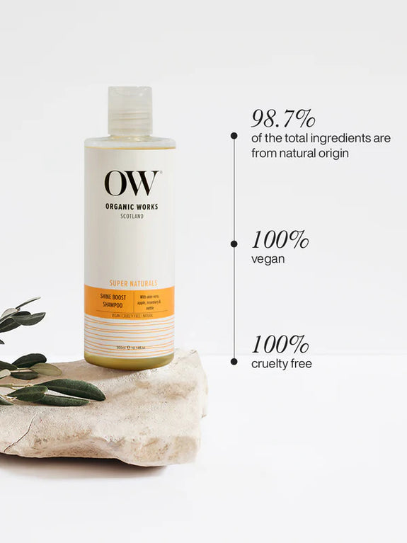 ORGANIC WORKS SHINE BOOST SHAMPOO 300ML