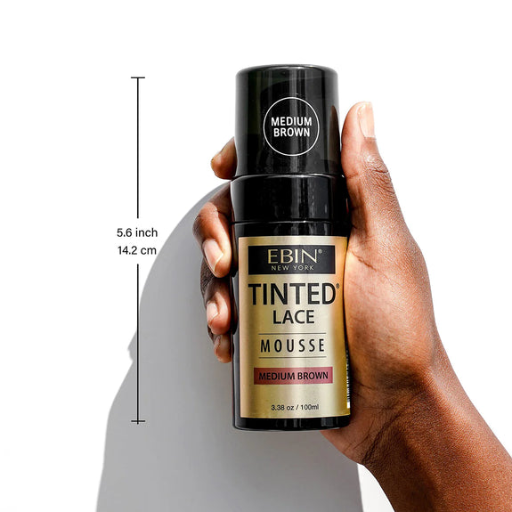 Ebin Tinted Lace Foaming Mousse Dark Brown 100ml