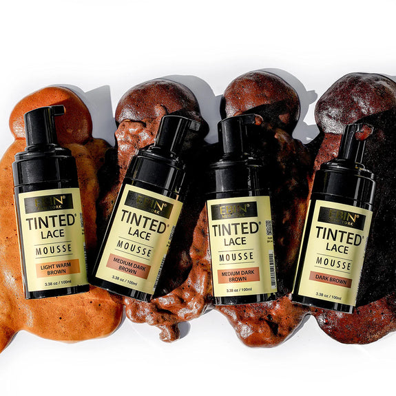 Ebin Tinted Lace Foaming Mousse Dark Brown 100ml