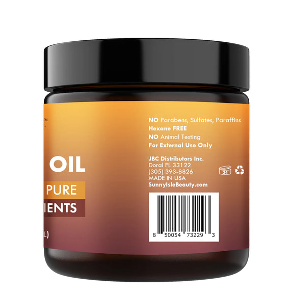 Sunny Isle 100% Raw and Pure Batana Oil 118ml/4oz