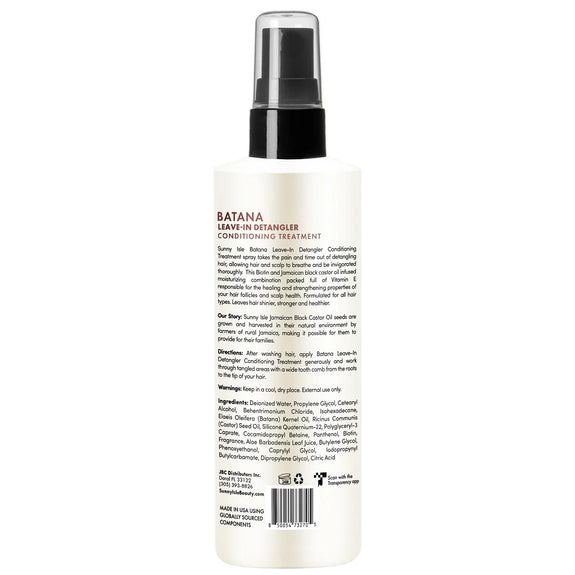 Sunny Isle Batana Leave-In Detangler Conditioning Treatment 236.58ml/8oz