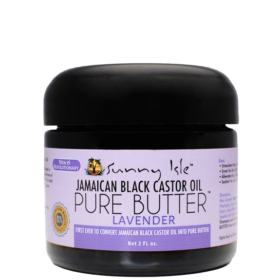 SUNNY ISLE Jamaican Black Castor Oil Pure Butter with Lavender