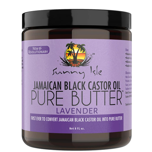 SUNNY ISLE Jamaican Black Castor Oil Pure Butter with Lavender