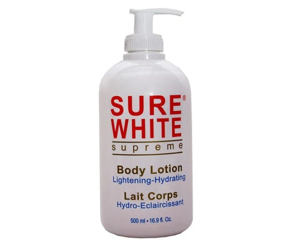 Sure White Supreme Body Lotion Lightening-Hydrating-500ML