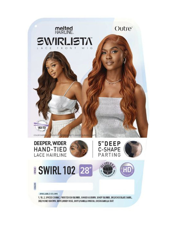 Outre Melted Hairline Swirlista  Swirl 102