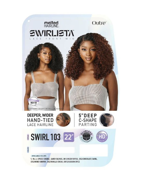 Outre Melted Hairline Swirlista  Swirl 103