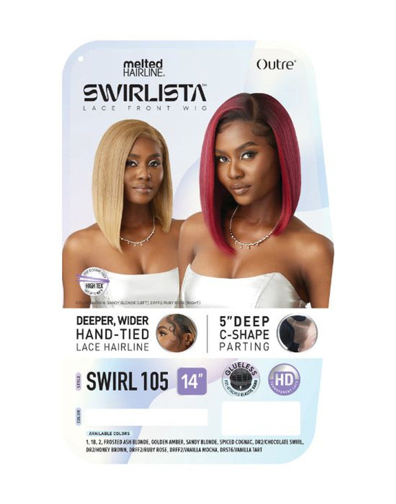 Melted Hairline Swirlista  Swirl 105