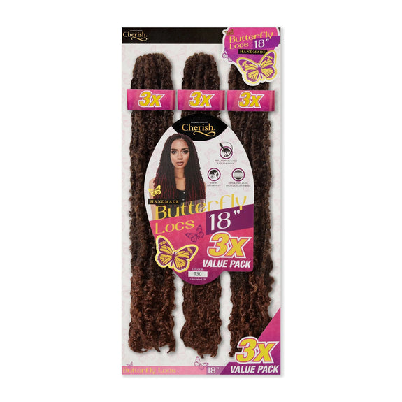 Cherish Ultimate Comfort Butterfly Locs 3X Pack 18 Inch