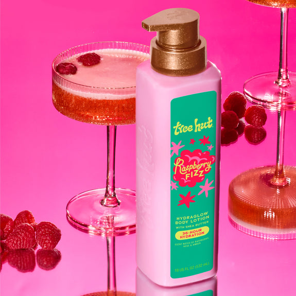 Tree Hut Raspberry Frizz Hydraglow Body Lotion532ml/18oz