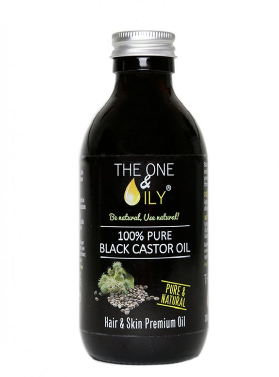 THE ONE & OILY: 100% PURE BLACK CASTOR OIL 200ML