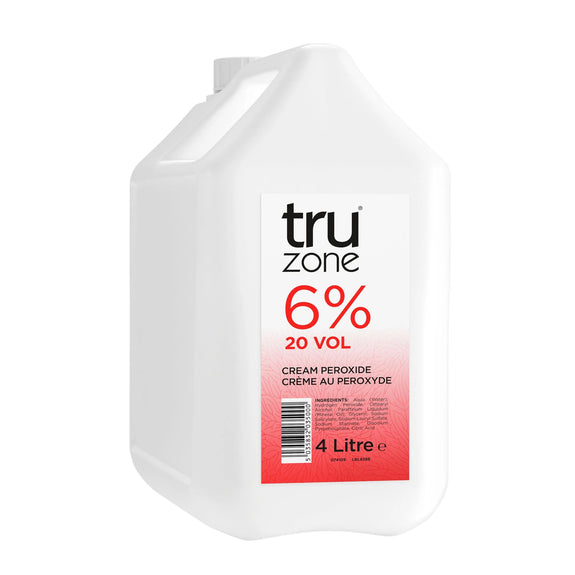 TRUZONE CREAM PEROXIDE  6% 20 VOL 4LITER
