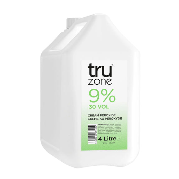 TRUZONE CREAM PEROXIDE 9% 30 VOL 4LITER