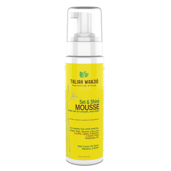 TALIAH WAAJID PROTECTIVE STYLES Set & Shine Mousse 8oz