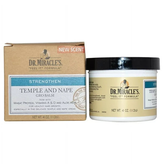 DR. MIRACLE’S Temple and Nape Gro Balm - 4 oz Treatment