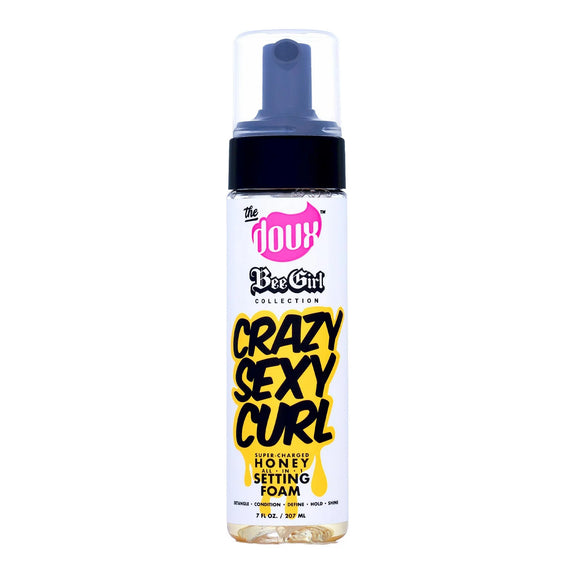 THE DOUX CRAZYSEXYCURL HONEY SETTING FOAM