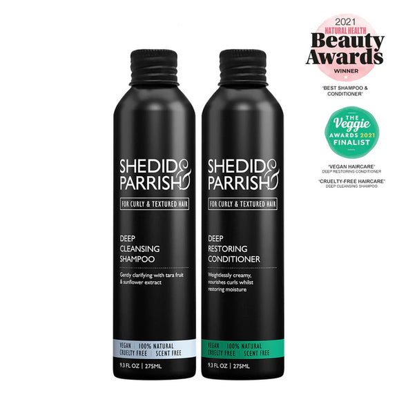 SHEDID & PARRISH THE ESSENTIAL COLLECTION SHAMPOO275ML AND CONDITIONER 275ML