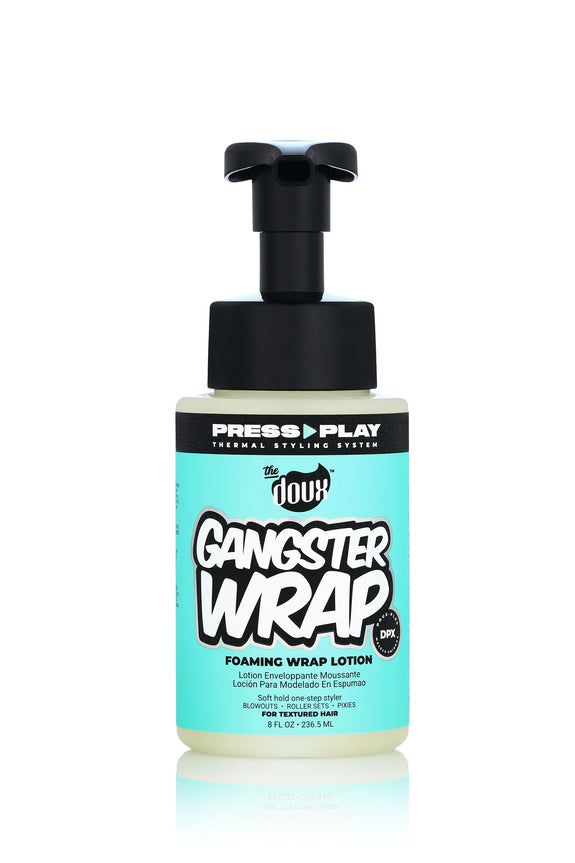 THE DOUX GANGSTER WRAP FOAMING WRAP LOTION 8 OZ