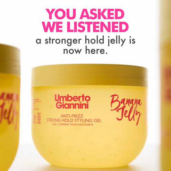 Umberto Giannini Banana Jelly Anti-Frizz Strong Hold Styling Gel 475ml/16.06oz