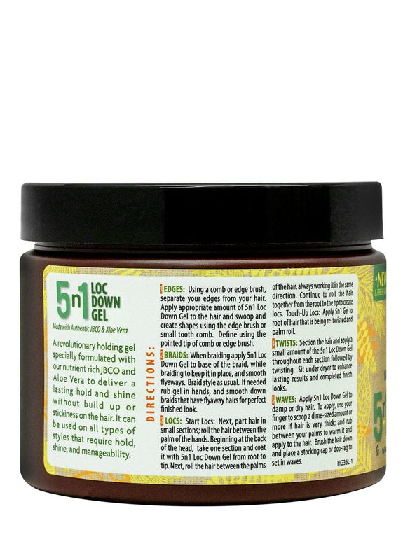 TROPIC ISLE LIVING 5N1 LOC DOWN GEL 12OZ