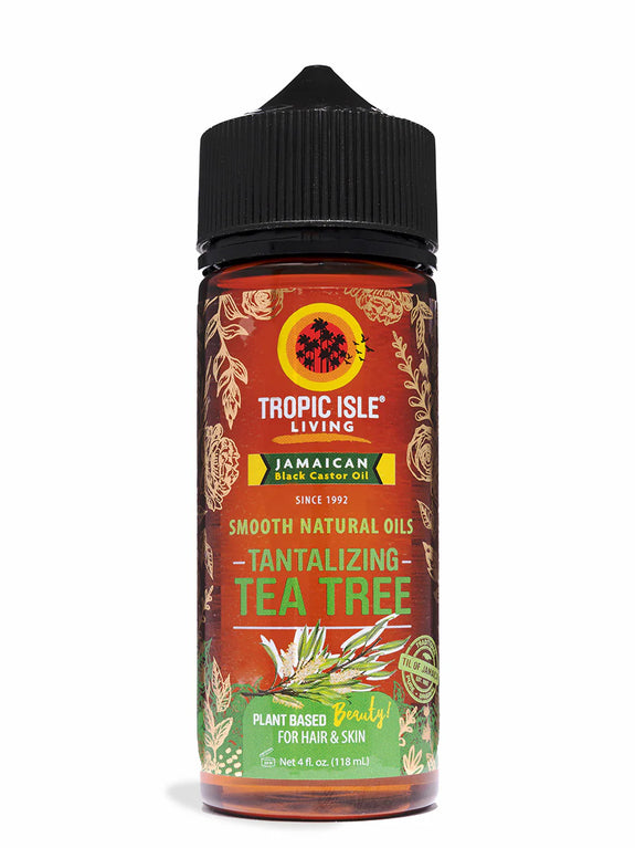 TROPIC ISLE LIVING SMOOTH NATURAL OIL - TANTALIZING TEA TREE 4OZ