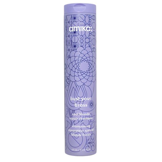 Amika Bust Your Brass Cool Blonde Repair Shampoo 275ml