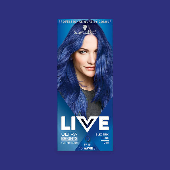 LIVE 095 ELECTRIC BLUE SEMI-PERMANENT COLOUR