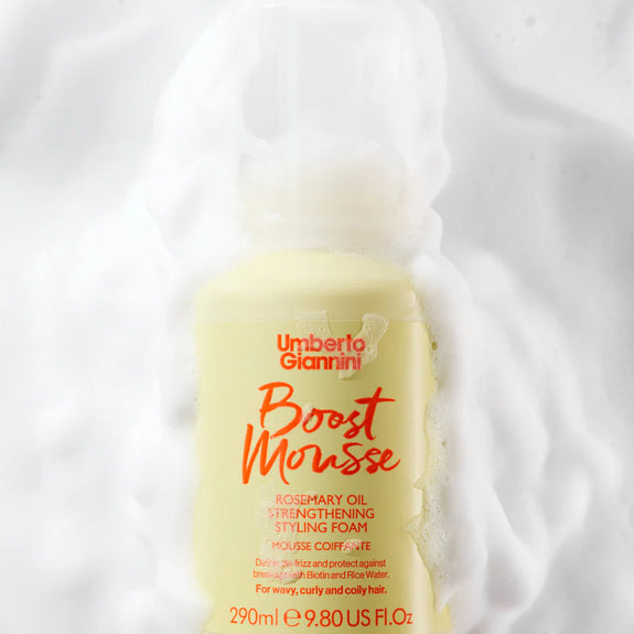 Umberto Giannini Boost Mousse Rosemary Oil Strengthening Styling Foam 290ml/9.80oz