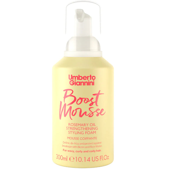 Umberto Giannini Boost Mousse Rosemary Oil Strengthening Styling Foam 290ml/9.80oz