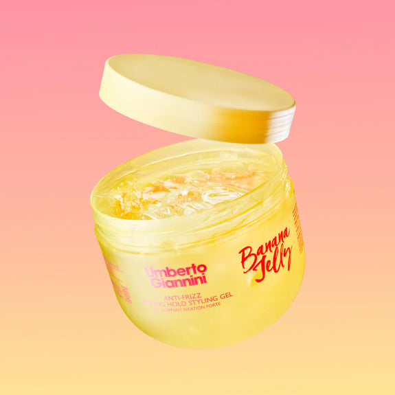 Umberto Giannini Banana Jelly Anti-Frizz Strong Hold Styling Gel 475ml/16.06oz