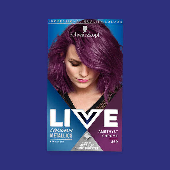 LIVE U69 AMETHYST CHROME PERMANENT COLOUR