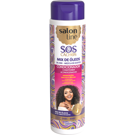 Salon Line  SoS Curls  Oil Mix Conditioner 300ml