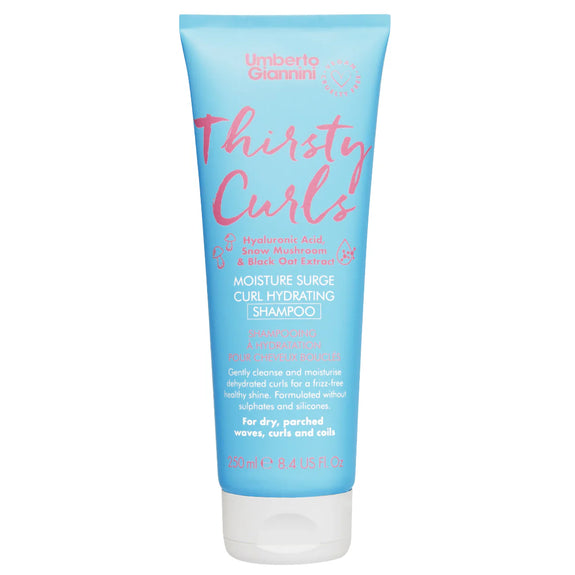 UMBERTO GIANNINI Thirsty Curls Moisture Surge Curl Hydrating Shampoo 250ml