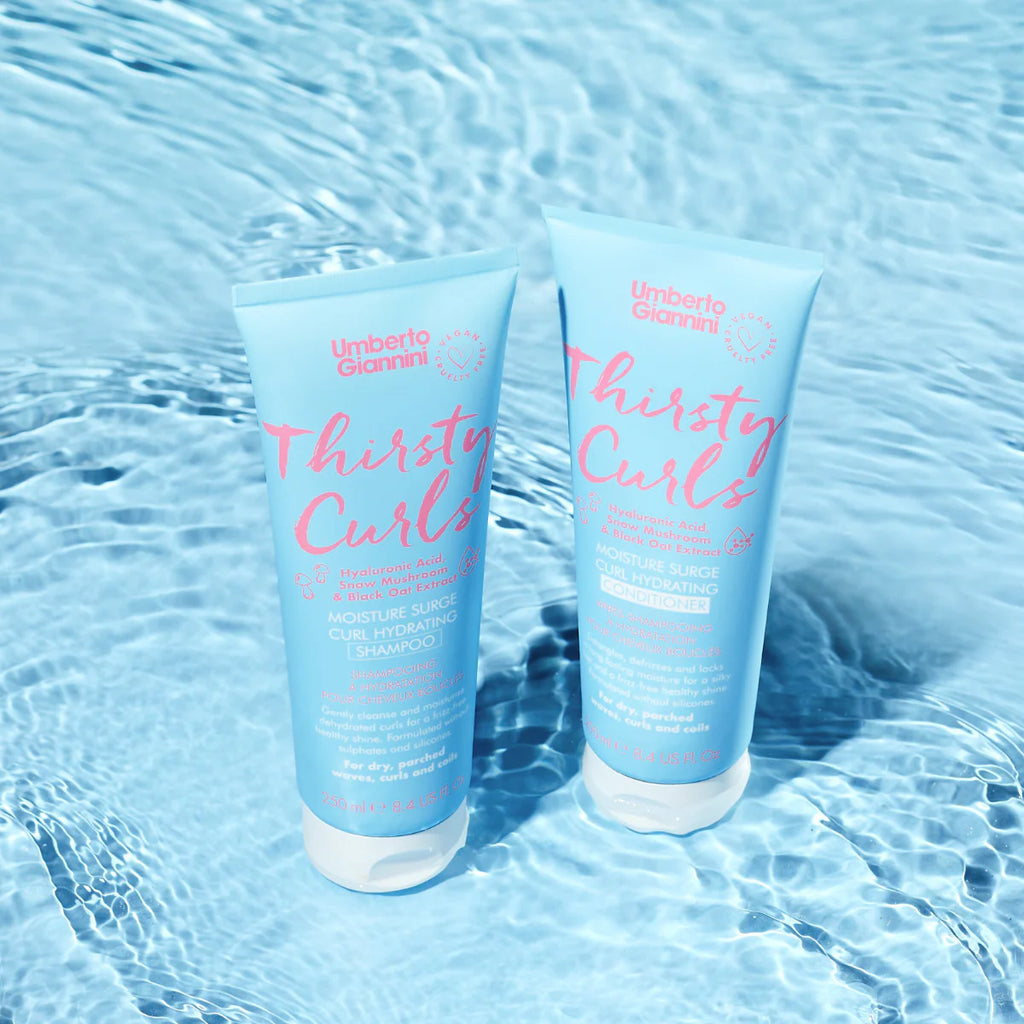 UMBERTO GIANNINI Thirsty Curls Shampoo & Conditioner Duo – Shaba Cosmetics