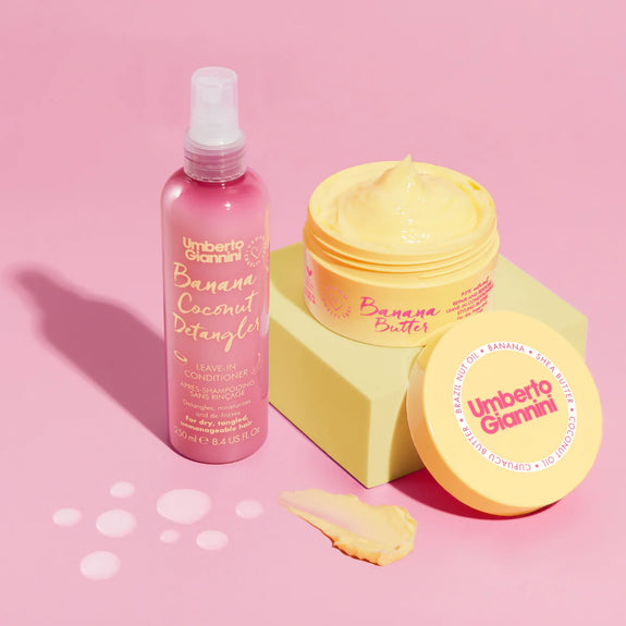 UMBERTO GIANNINI Banana Butter Leave-in Styling Duo