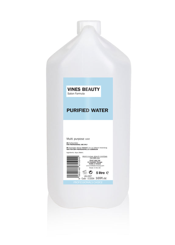 VINES BEAUTY PURIFIED WATER 5 LITTER
