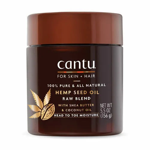 Cantu For Skin + Hair Hemp Seed Oil Raw Blend 5.5 OZ