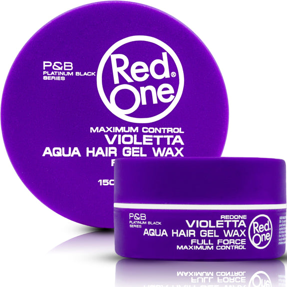 Redone Full Force Aqua Hair Wax | Violetta 150ml | Lavender Scent | Strong Hold | Maximum Control