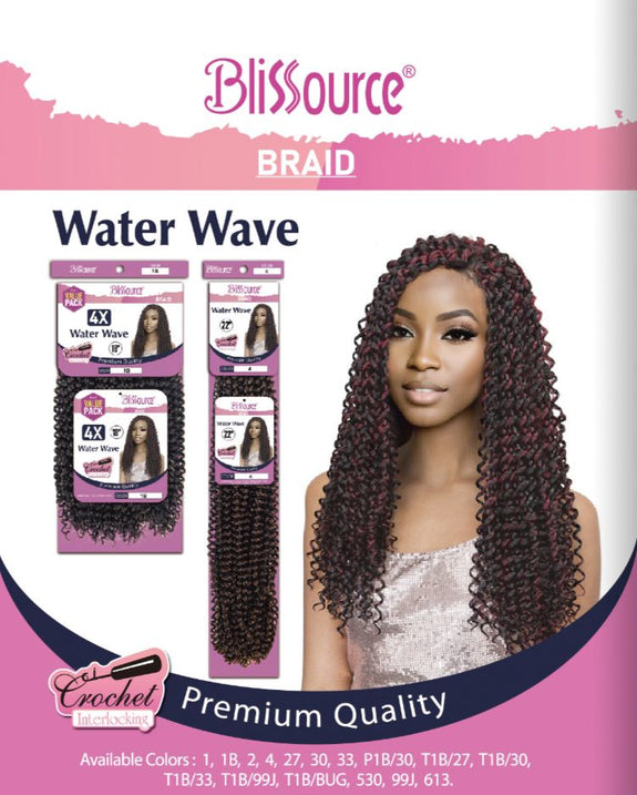 BLISSOURCE PREMIUM BRAID WATER WAVE