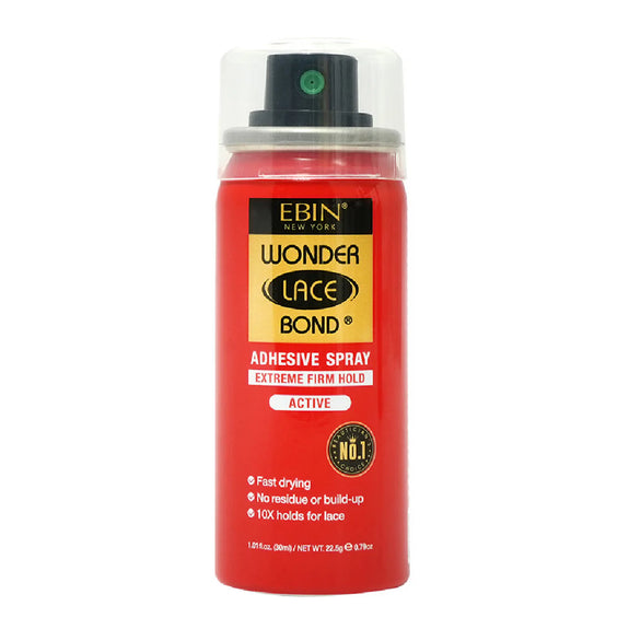 EBIN WONDER LACE BOND WIG ADHESIVE SPRAY - EXTREME FIRM HOLD 30 ML