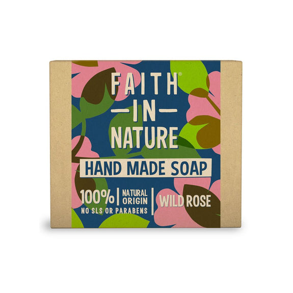 FAITH IN NATURE WILD ROSE 100GR SOAP