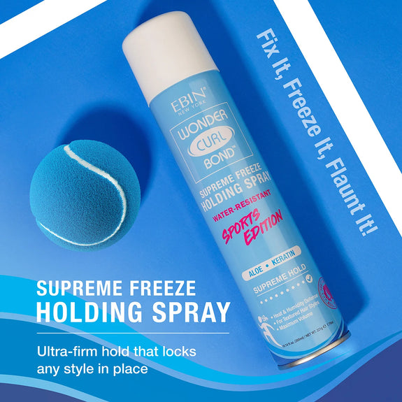 Ebin New York Wonder Curl Bond Supreme Freeze Holding Spray 300ml/7.79oz
