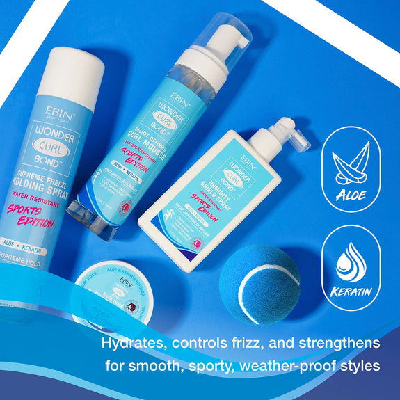 Ebin New York Wonder Curl Bond Supreme Freeze Holding Spray 300ml/7.79oz