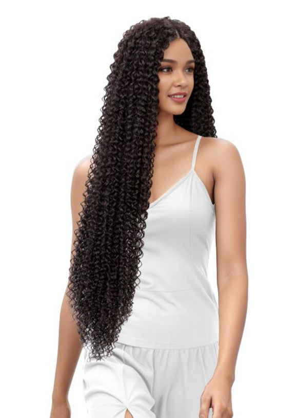 SLEEK REMY GORGEOUS 100%  PREMIUM SYNTHETIC VIRGIN HAIR DUPE WATER WAVE