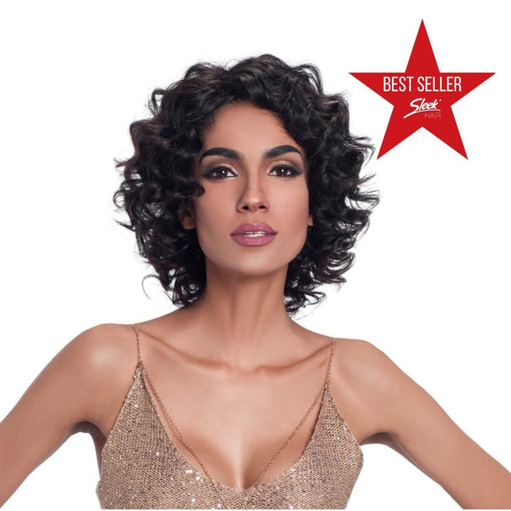 SLEEK BETRIS VIRGIN GOLD HUMAN  HAIR WIG