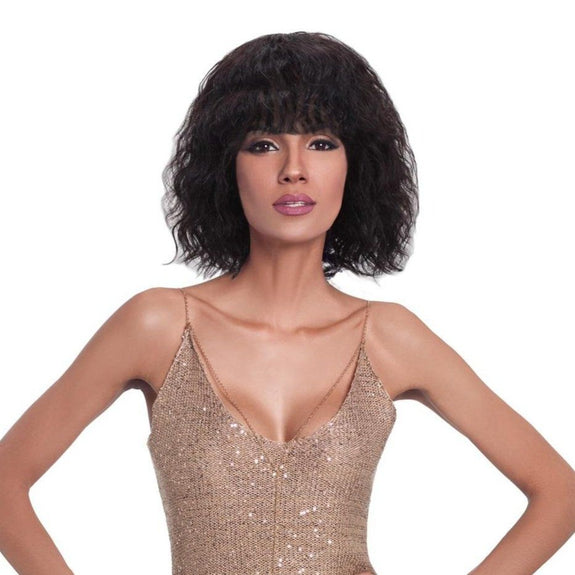 SLEEK CARMELA VIRGIN GOLD  HUMAN HAIR  WIG