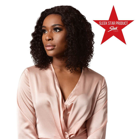 SLEEK LEAH  VIRGIN GOLD  HUMAN HAIR LACE FRONT & PARTING WIG