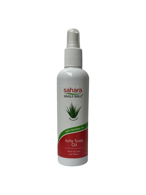 SAHARA SINGLE BIBLE ITCHY SCALP OIL SPRAY -250ML