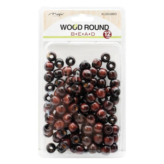 MAGIC COLLECTION Wood Beads Round [12mm]