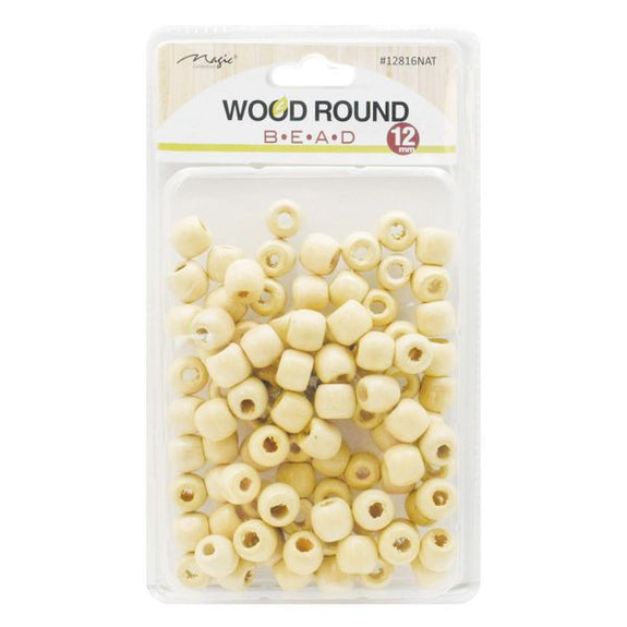 MAGIC COLLECTION Wood Beads Round [12mm]